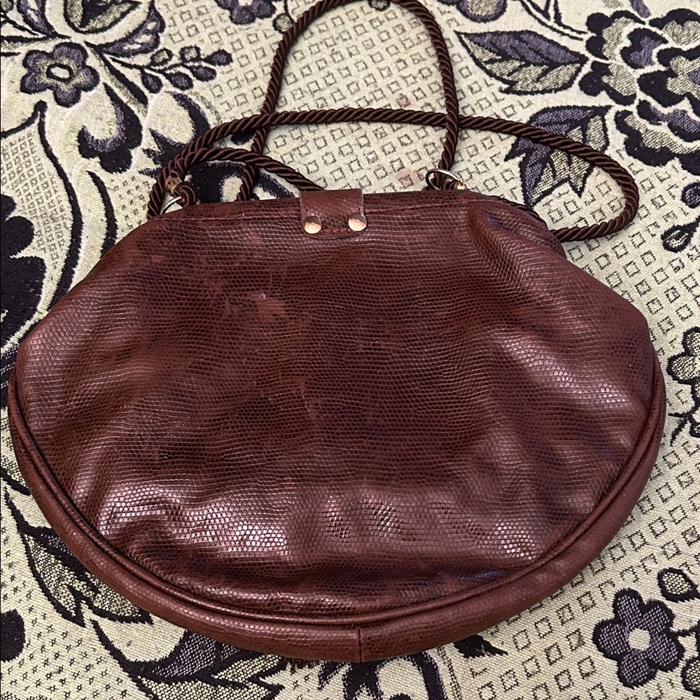Cache Brown Patterned Shoulder Bag - Picture 2 of 3